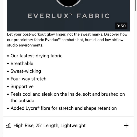 Wunder Train High-Rise Tight 25" - Picture 4 of 6